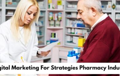 Digital marketing for pharmacy industry including SEO, social media, and ads